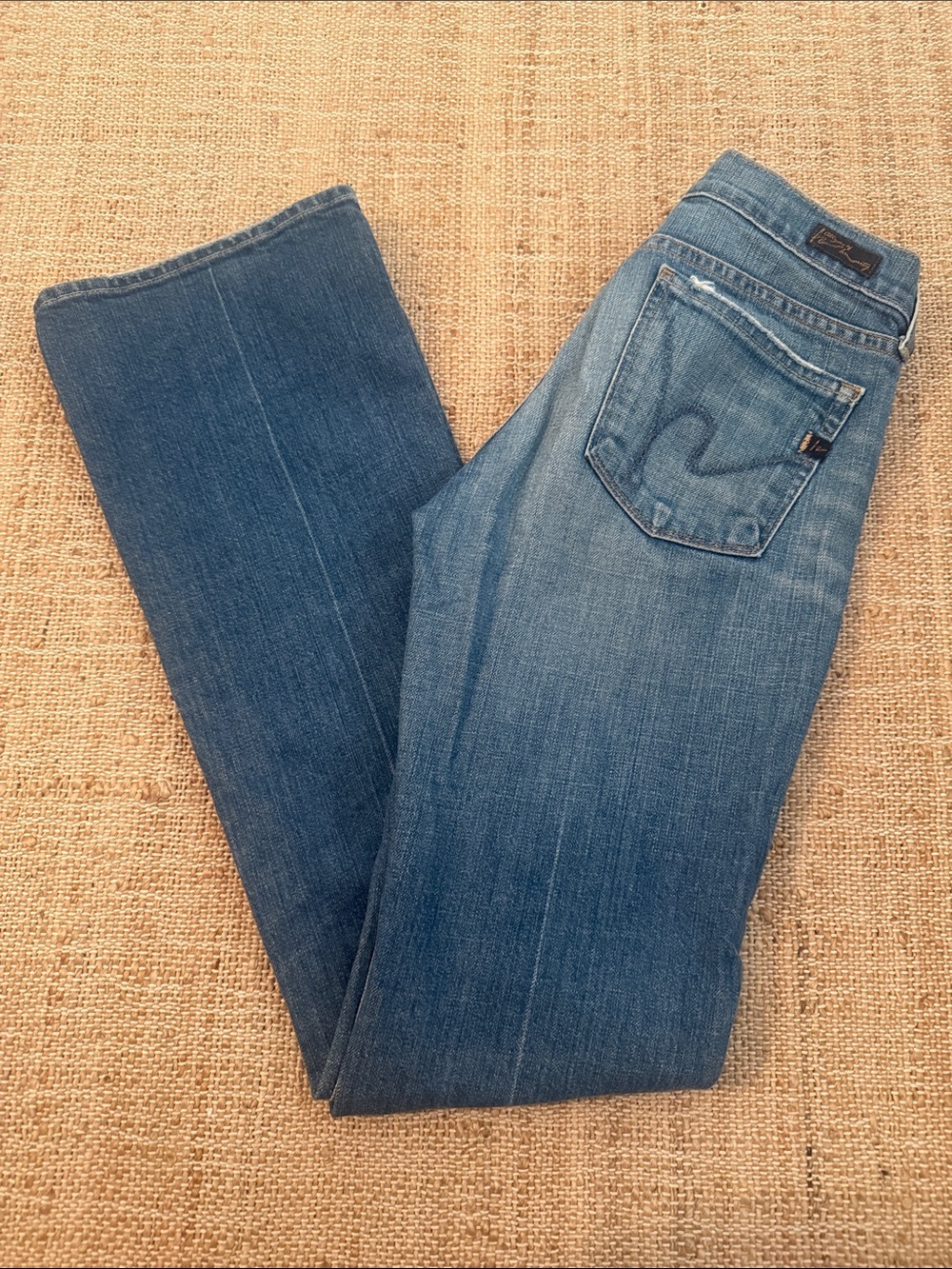 Citizens of Humanity Kelly 001 Stretch Low Waist Bootcut y2k 2000s Sz 27